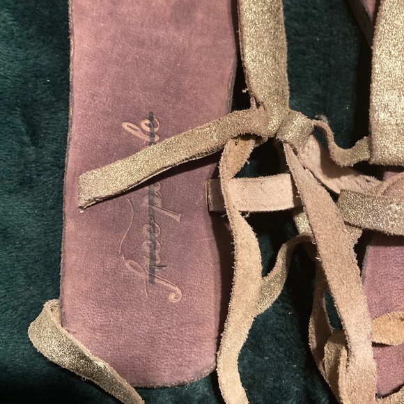 Free People Delilah Wrap/Lace up Gladiator Sandals Size 39 - Picture 7 of 12
